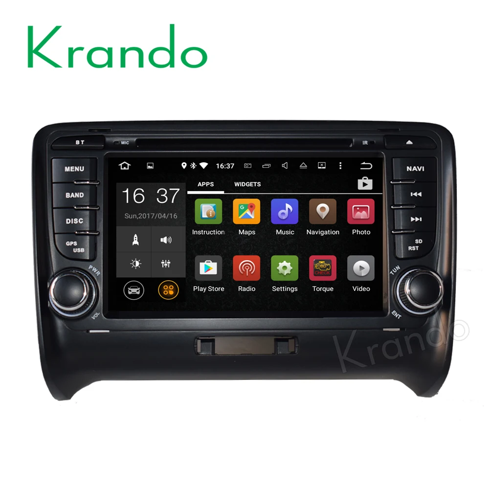 Автомобильная Мультимедийная система Krando 7 дюймов Android 9 0 dvd радио навигация для