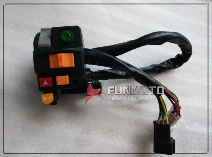 LEFT HANDLE BAR SWITCH OF CF MOTO 500 HISUN500 LONCIN500 Four wheel