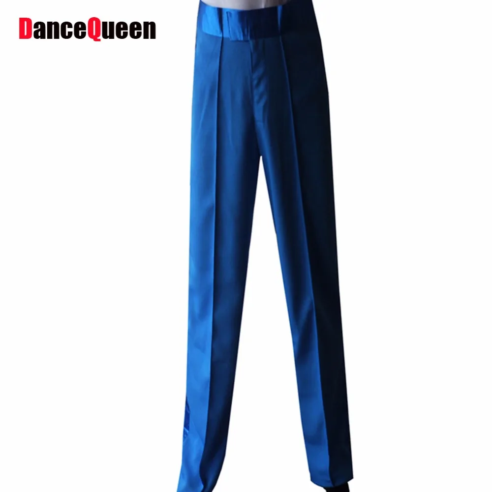 Latin Dance Trousers Pants Men/Boy Blue/Yellow/Red/Black