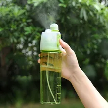 Spray Water font b Bottle b font 400ML 600ML Creative Outdoor Sports Hiking font b Bottle