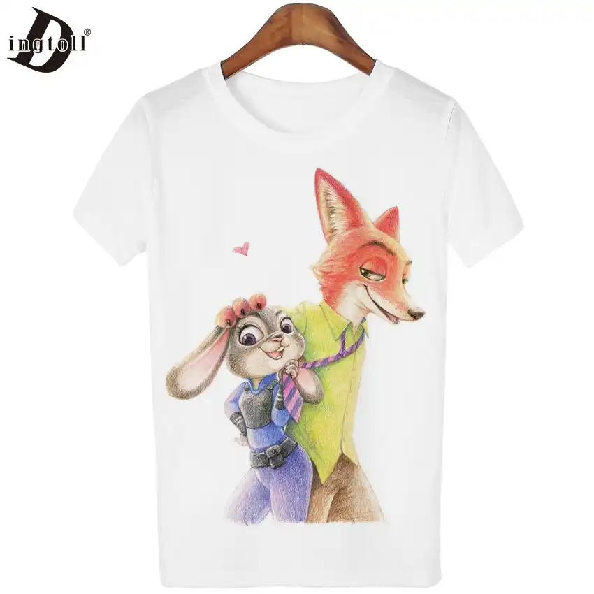 Dingtoll Women Fashion Hipster Cartoon Printed Tops Tumblr Harajuku Pencil Drawing 3d T Shirt Tees Plus Size Xl Wmt197