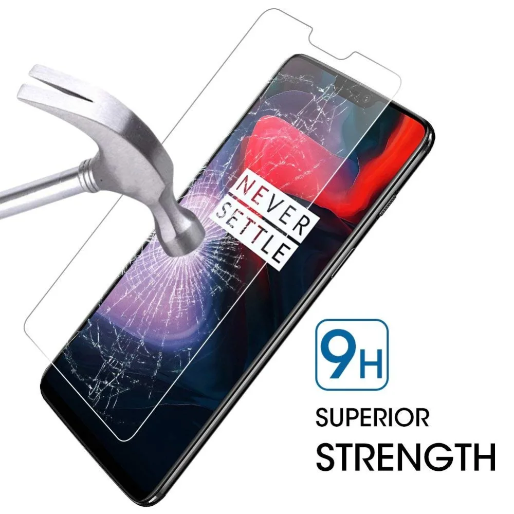 السرعوف [2 حزمة] الزجاج المقسى ل Oneplus 6 واقي للشاشة لأحد زائد 6 2.5D قوس حافة الهاتف الزجاج ل OnePlus6 فيلم صعبة