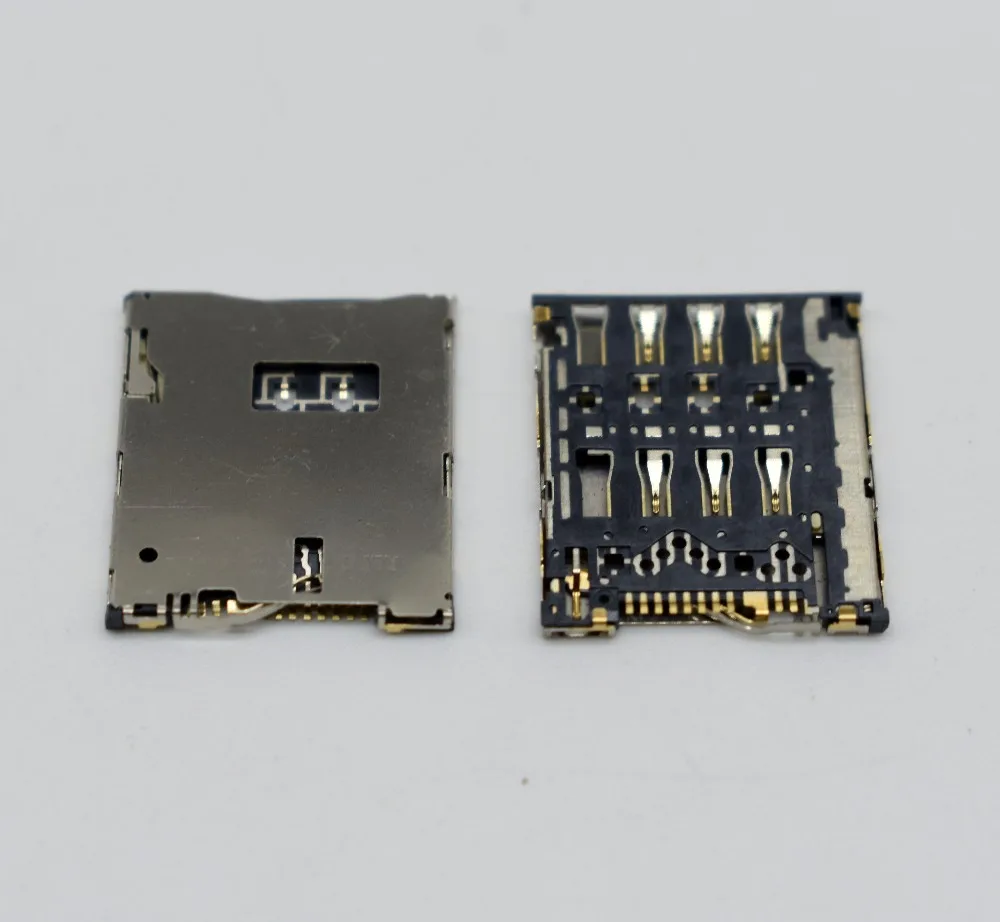 10pcs/lot New SIM card Tray Holder Slot Socket Repair Replacement for HTC ONE 801E M7 802T 802D 802W | Мобильные телефоны и