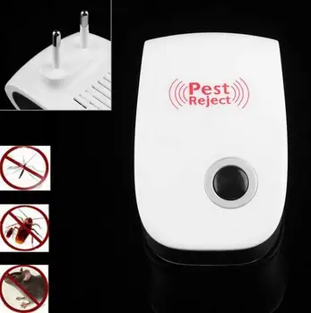

Electronic Ultrasonic Pest Repeller Indoor Anti Pest Bug Control Repeller Rat Mosquito Killer Bug Reject EU US Plug jk17