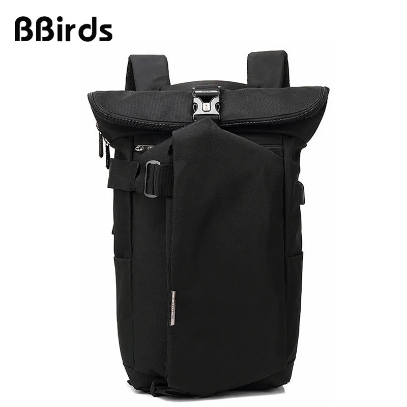 

BBirds Multifunction USB Charging Men 15 inch Laptop Backpacks Waterproof Male Notebook Backpack Fashion Design Men's Bag