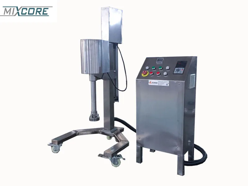 

LR-50 Homogenizer High Speed Mixer Dispersion Food Mixer Cream Milk Mixing SS304 Emulsifying Mixer Food Blender LR Series