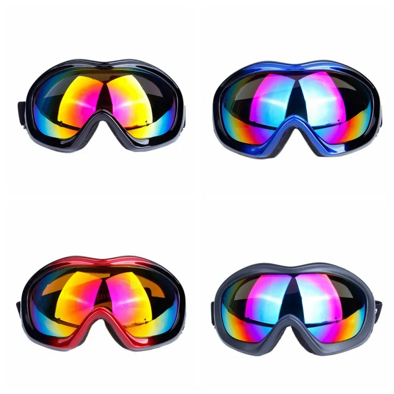Pro Unisex, esquí, Snowboard gafas capa superficie esférica UV400 Anti-niebla a prueba de viento de invierno deporte esquí gafas de ciclismo