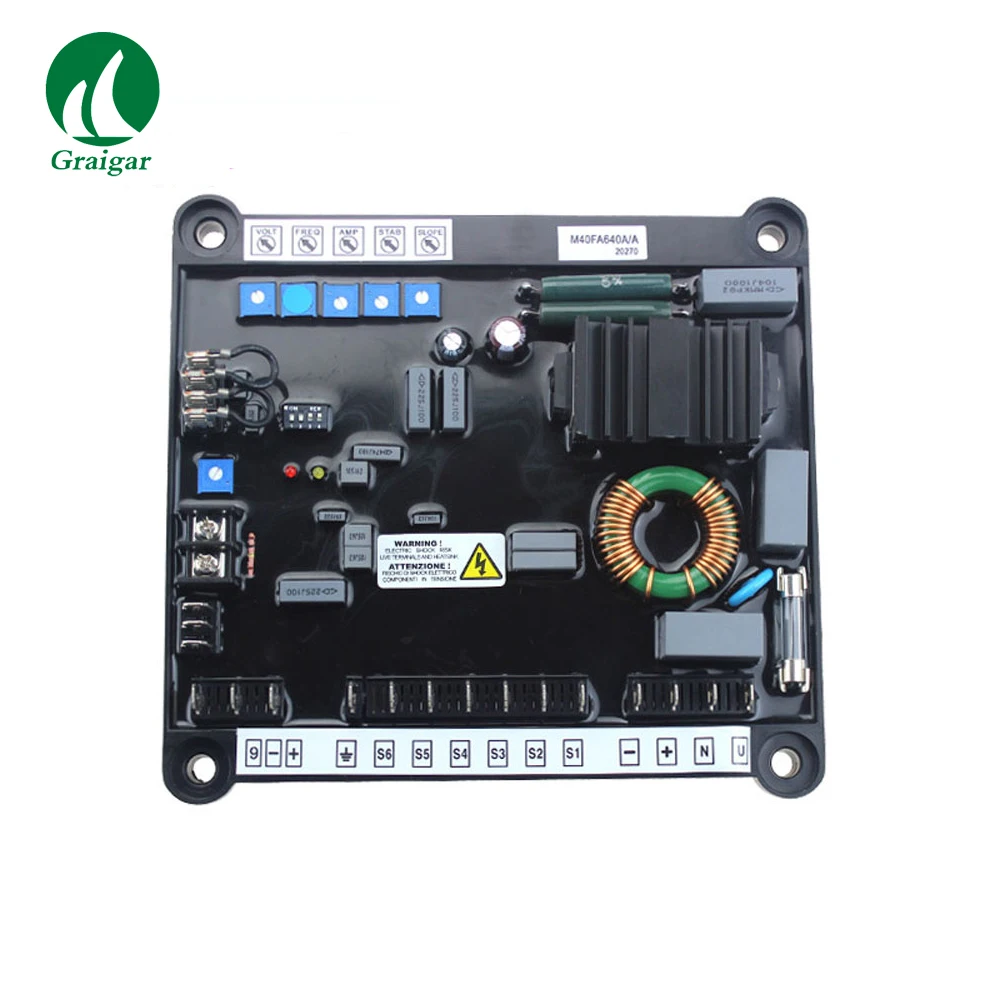 

Automatic Voltage Regulator 220v AVR M40FA640A 1 cycle (12ms-16.6ms) Response Time