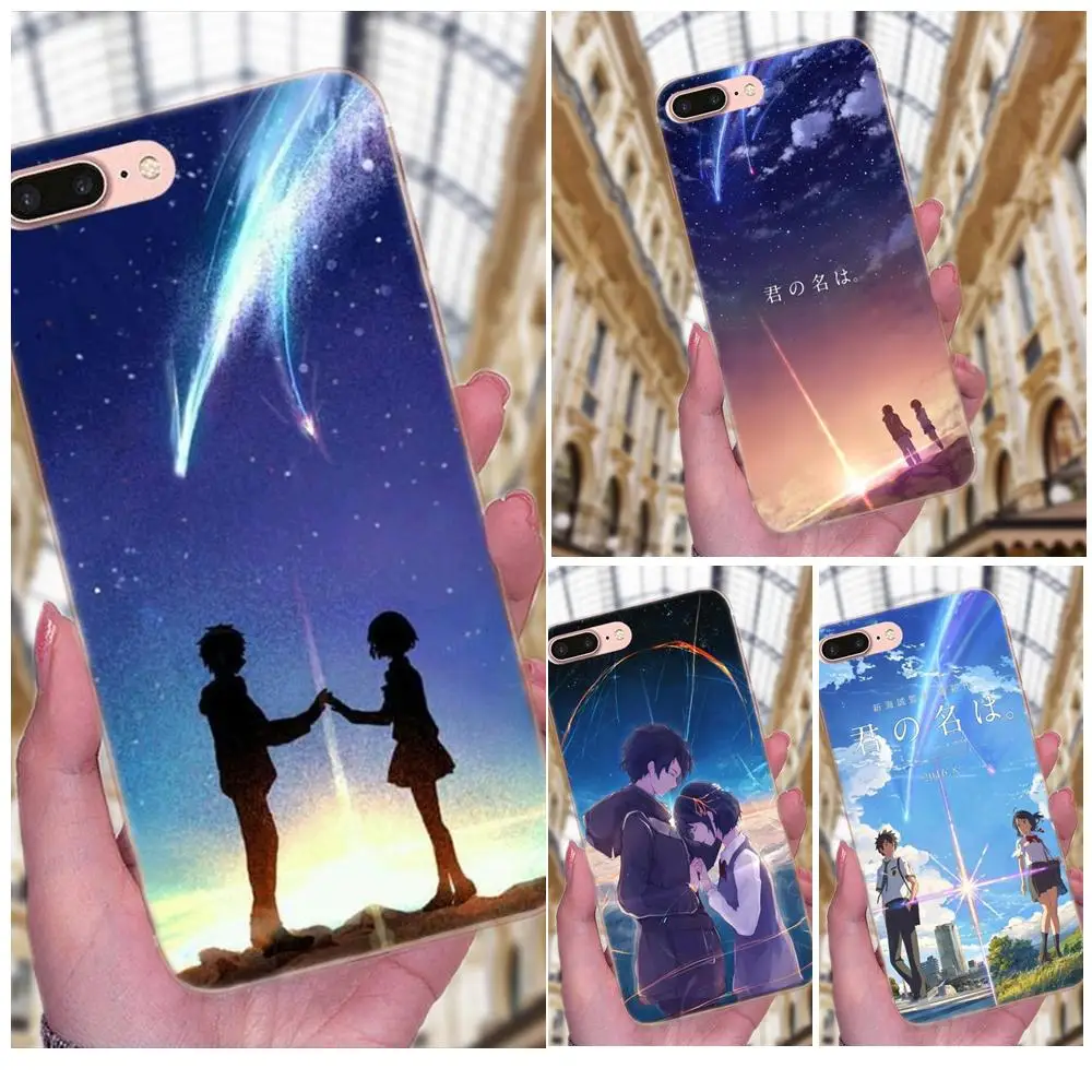 Японское аниме Топ kiminoawa для Huawei P7 Honor 4C 5A 5C 5X 6 6C 6A 6X 7 7X 8 9 V8 V10 Y3II Y5II Y6II G8 Play Lite |