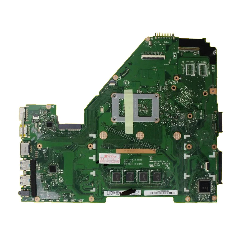 X550LA материнская плата REV2.0 i3 4010U для For Asus X552L X550L A550L K550L ноутбука плата|Материнские
