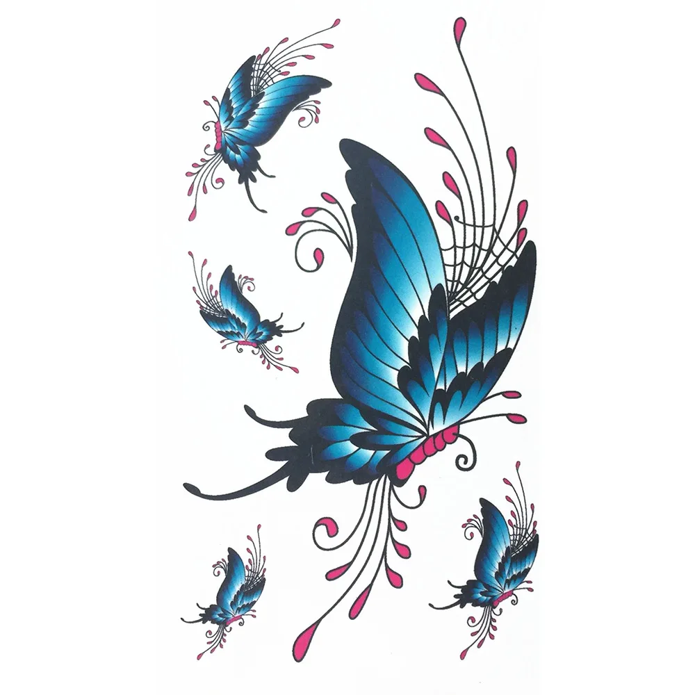 1 قطع لون tomtosh butterflytattoo هيئة الفن للسيدات للماء الوشم ملصقات ملصقات ديي 1 قطع لون tomtosh butterflytattoo هيئة الفن للسيدات للماء الوشم ملصقات ملصقات ديي