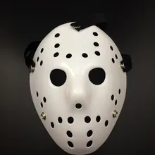 2pcs/lot Halloween Masquerade Mask Black Friday NO.13 Jason Voorhees Freddy Hockey Festival Party Masks beier stainless steel biker jason voorhees hockey halloween mask pendant necklace with red colour antique cool jewelry bp8 362
