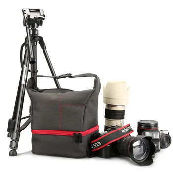 

DSLR Camera Bag Case For Nikon D5300 D7200 D3400 P900 Canon 750D 1300D 77D 600D 800D Bag SONY A7 Mark II III A7M2 A9 A58 A6000