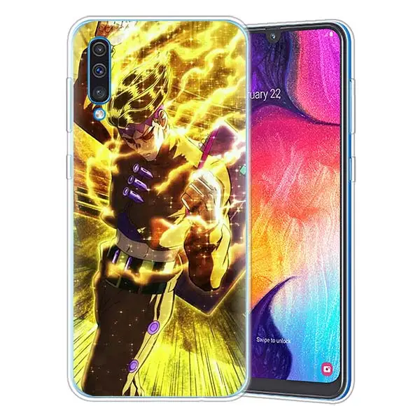 JoJo's Bizarre Adventure JoJo Silicone Case for Samsung Galaxy A71 A51 A90 5G A50 A70 A40 A20e A10 A30 A80 A8 Plus A7 A9 Cover - Цвет: 14