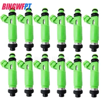 

12x Original nozzle For Mitsubishi Montero Sport 3.0L 6G72 1998-2003 Fuel Injectors 195500-3170 1955003170 MD332733