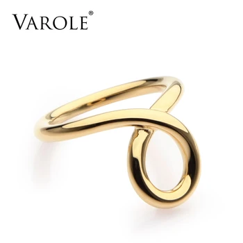 

VAROLE Knot Rings Copper Gold&Silver Color Midi Ring Fashion Knuckle Rings For Women Jewelry Wholesale Bagues Anillos mujer Anel