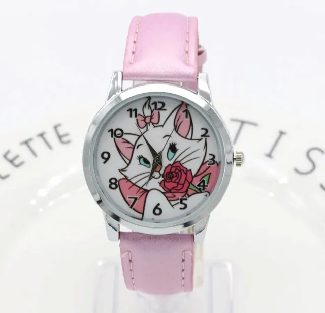 New Cartoon Children Watch roses Sexy cute cat Watches Fashion Girl Kids Student New Cartoon Children Watch roses Sexy cute cat Watches Fashion Girl Kids Student