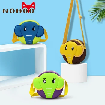 

NOHOO Toddler Crossbody Bag 3D Elephant Children Shoulder Messenger Bags For Girls Waterproof Handbag Kids Baby Small Cute Bags