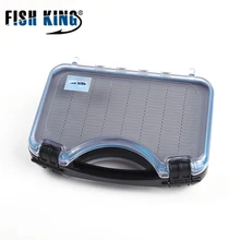 Рыбы король Fly Box 1 шт. 27 см* 20 см Вес 837 г Пластик Водонепроницаемый водонепроницаемый кейс для рыбалки с высокой плотностью нахлыстом коробка для рыбной ловли, Рыбная ловля комплект
