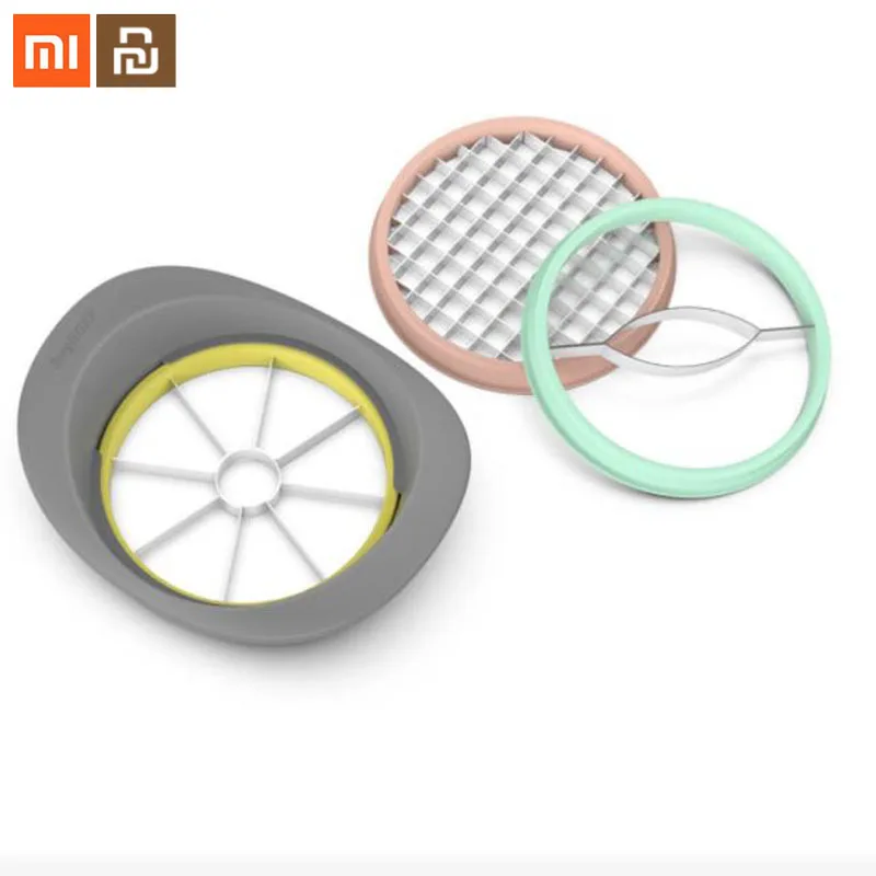 Xiaomi youpin три в одном овощерезка для фруктов дынный нож многофункциональная