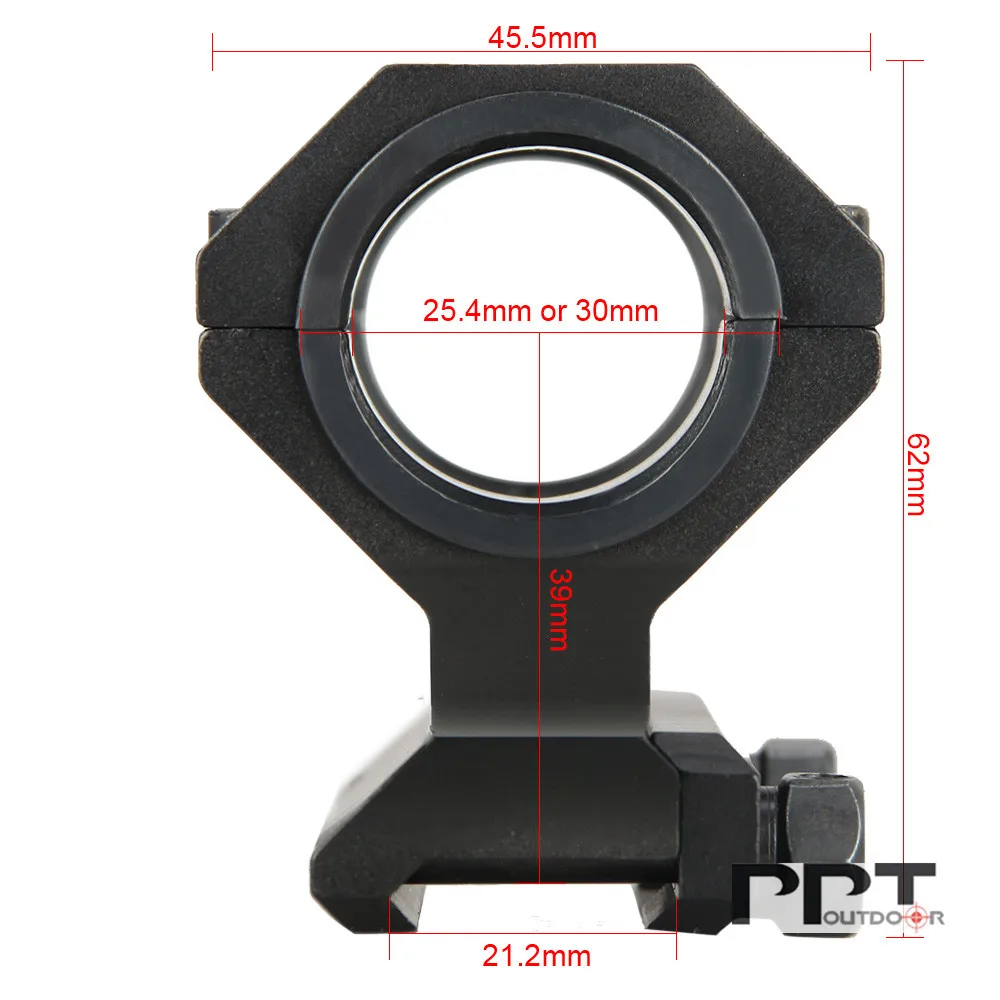 PPT Тактический прицела 25,4 30 мм двойное кольцо с пузырьком уровень на прицел винтовки крепление Z Тип форма крепление для наружной охоты PP24-0195