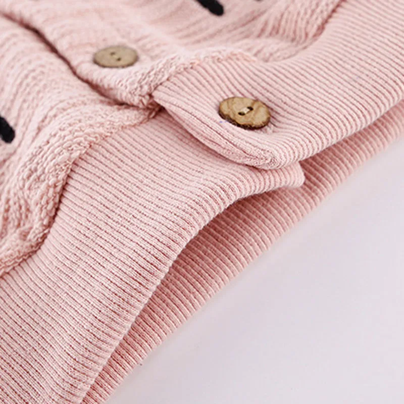 Cute Animal Kids Coat 2018 New Kids Outerwear Boys Girls Coat Blue Pink Baby Cardigan Spring Autumn Fashion Girl Boy Sweatshirts