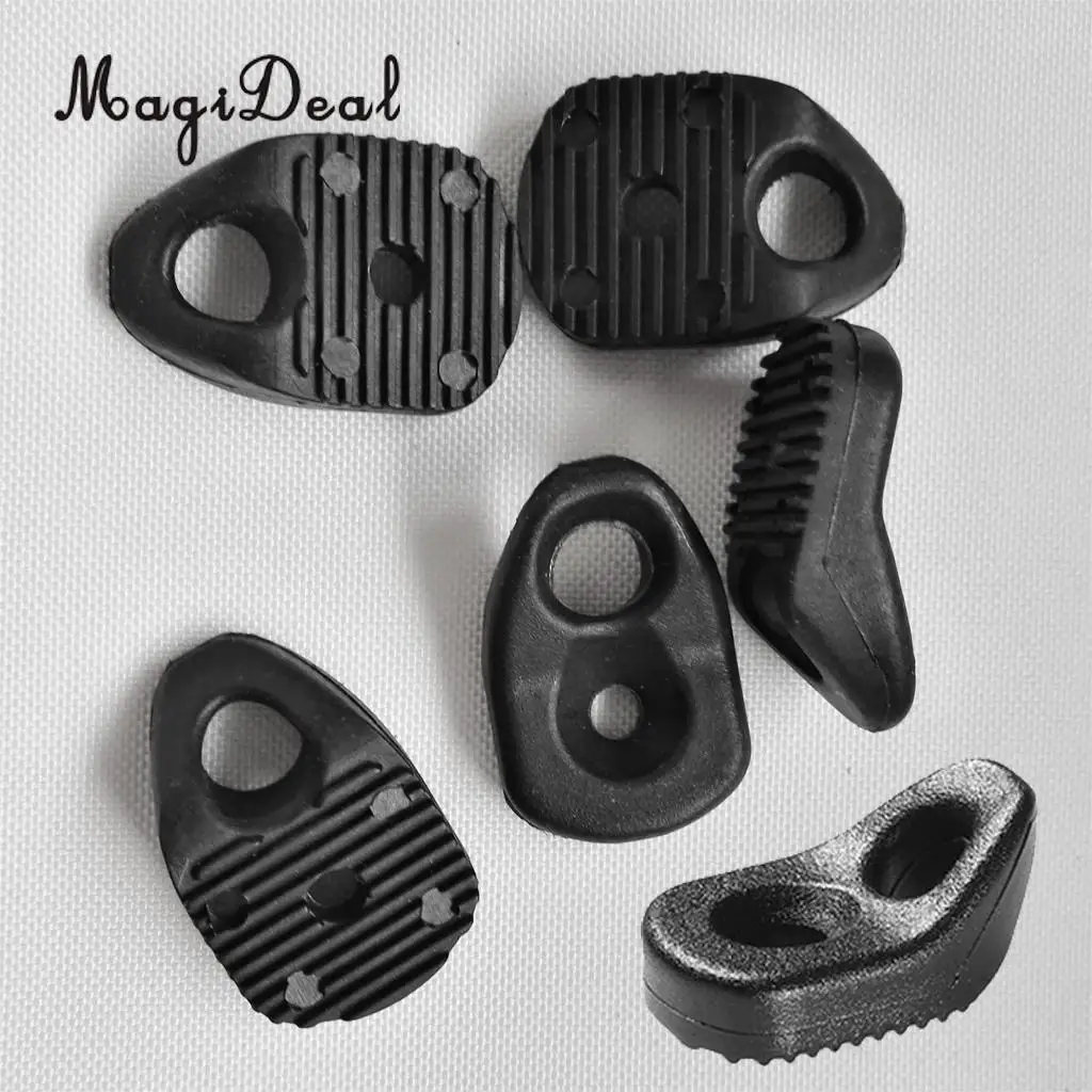 MagiDeal Heavy Duty 6Pcs Kayak Canoe Single Eyelet Tie Down Loop Safety Deck Fitting Replacement Kit for Rowing Boat Water Sport