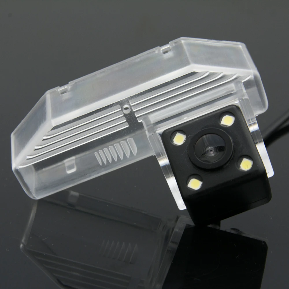 

Waterproof 0Lux/ 4 LED Rear view Camera BackUp Reverse Parking Camera for MAZDA 6 09-13 RX-8 Car 8046LED