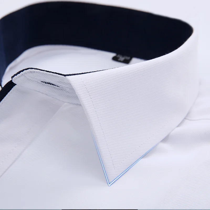 Dudalina Camisa الذكور قمصان طويلة الأكمام الرجال قميص العلامة التجارية الملابس عارضة يتأهل Camisa الاجتماعية مخطط الغمد قميص أوم