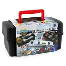 Bay Metal Fusion Bay набор коробка для хранения Топ спиннинг Топ burst спиннинг Топ пусковая машина спиннинг топ игрушки для детей