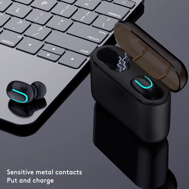 TWS стереонаушники HBQ с поддержкой Bluetooth 5 0 и защитой IPX5|Наушники гарнитуры| |