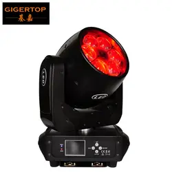 Gigertop TP-L672 Новый дизайн 6x40 Вт Мини Би глаз светодио дный перемещение головы луч света LED Дисплей 10/17 Каналы двойной крюком + зум