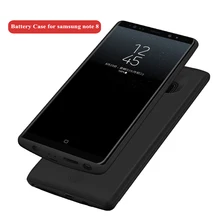 Для samsung Galaxy Note 8 зарядное устройство чехол 6500 мАч power Bank 2A быстрое зарядное устройство для samsung Note 8 зарядное устройство чехол