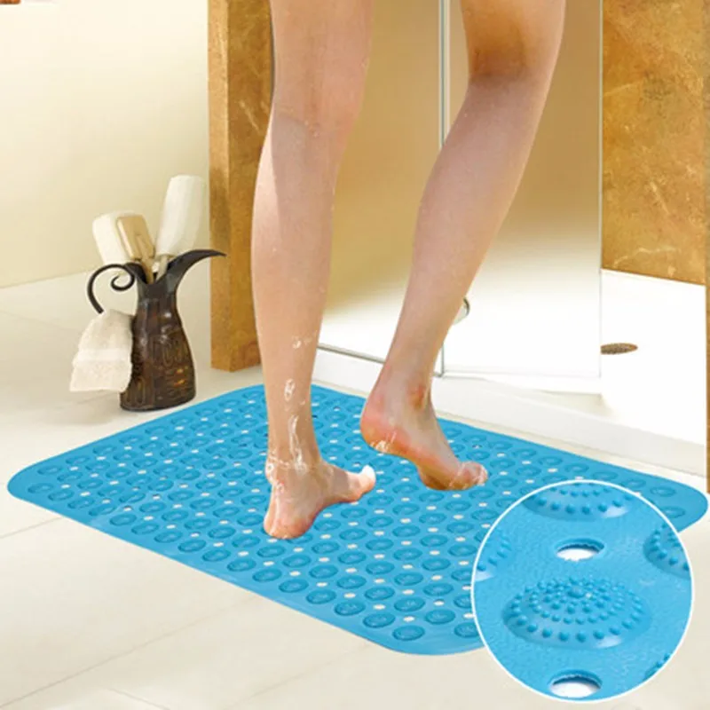 Brand New BUBBLE Large Strong Suction Anti Non Slip Bath Shower Mat - Foot Massage 8 color