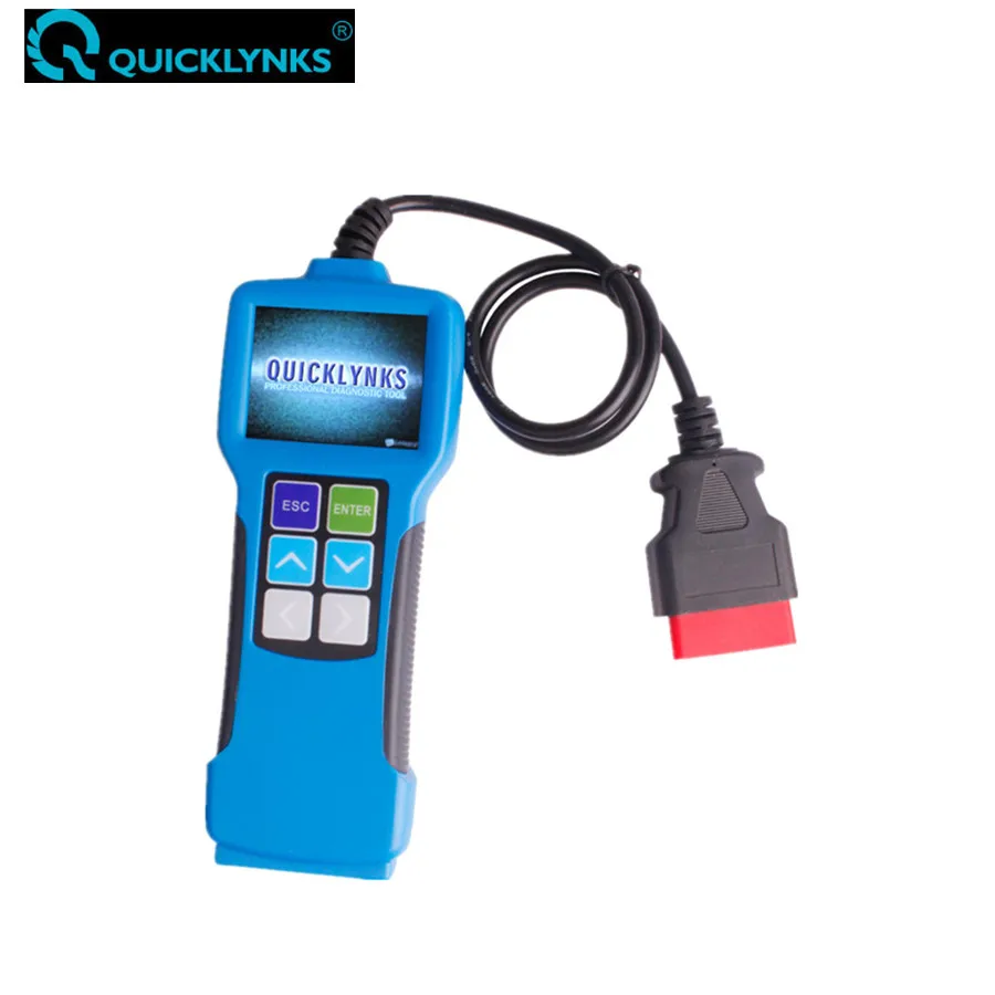QUICKLYNKS T80 JOBD/OBD2/EOBD Цветной дисплей автоматический сканер для японских автомобилей