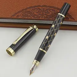 Jinhao 500 авторучка Роскошные ручка высокого качества из металла ручка для письма 0,5 мм и 1,0 мм тонкое мастерство и красивый Форма