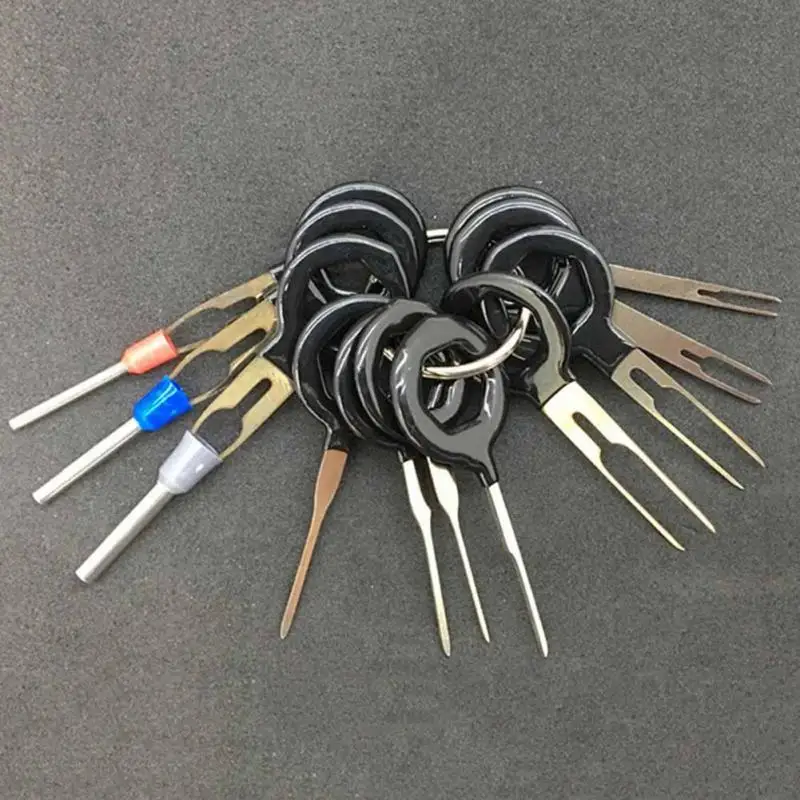 

2018 11pcs Car Terminal Removal Tool Wiring Connector Extractor Puller Release Pin