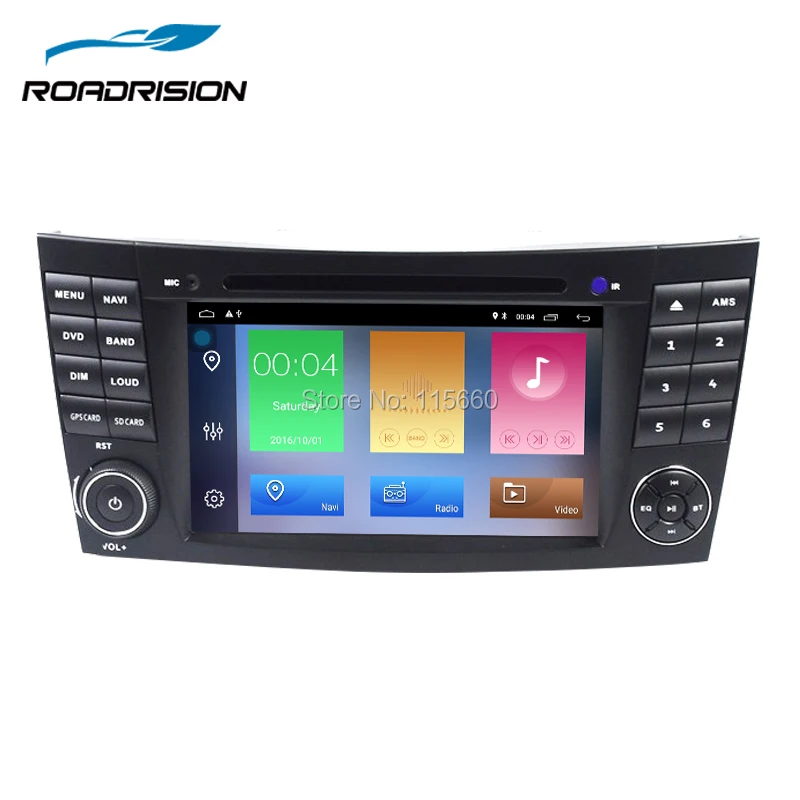 RoadRision Android 8 1 автомобильный DVD мультимедийный плеер для Mercedes Benz E Class W211 W209 W219 WIFI