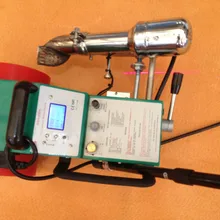 Горячий воздух ПВХ баннер шов машины