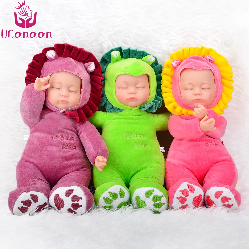 UCanaan 17 дюймов 38 48 см плюшевые мягкие игрушки Kawaii Спящая Детская кукла