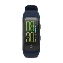 Новейший 0,9" цветной экран Смарт-браслет Bluetooth gps водонепроницаемый фитнес-трекер пульсометр спортивный браслет