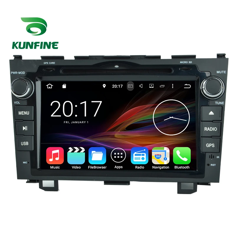 Octa Core 4GB RAM 64GB ROM Android 9.0 Car DVD GPS Navigation Multimedia Player Stereo for Honda CR-V 2006-2011 Radio | Автомобили и