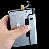 FOCUS Portable Metal Cigarette Boxes With Kerosene Oil Lighter 10pcs Cigarette Holder Case Lighter Gadget For Men Christmas Gift ► Photo 2/6