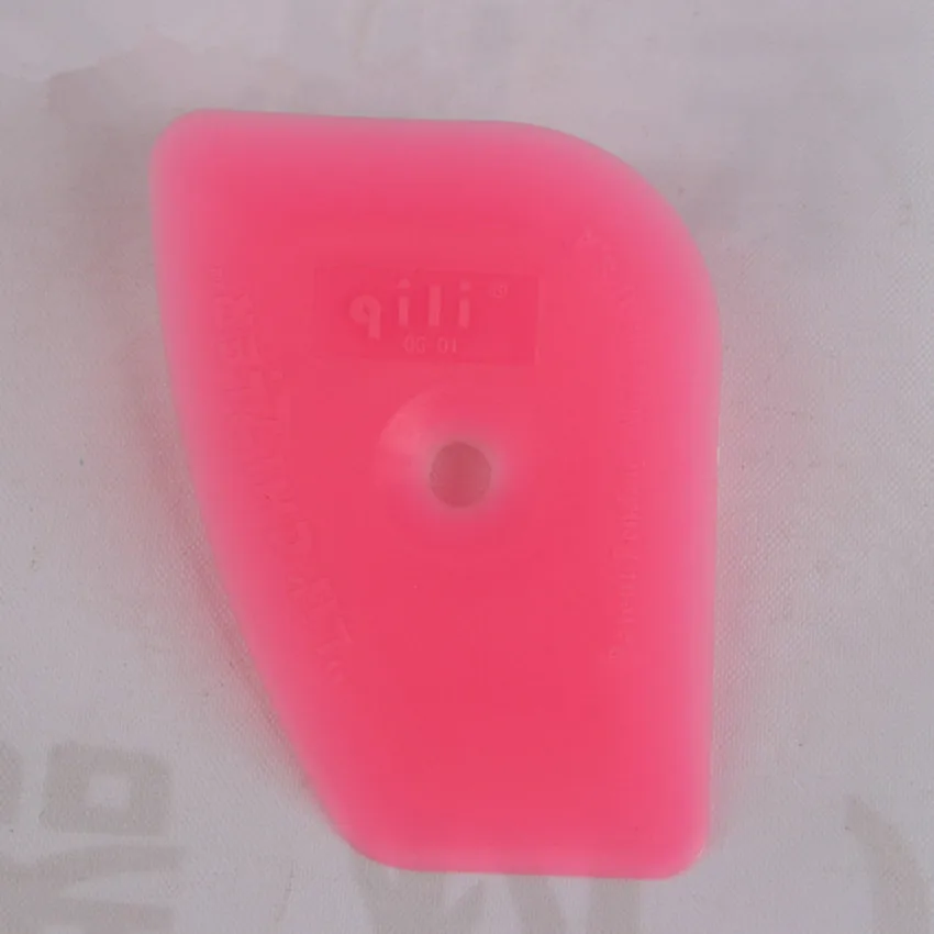 50 шт./лот DHL Qili qg-01 розовый многосторонние Авто Офис окна Плёнки Установка оттенок Скребки Инструмент Ракель