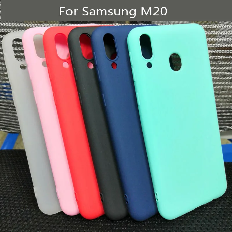 Силиконовый чехол Ricestate для Samsung Galaxy M10 M20 Мягкий матовый ТПУ M 20|Бамперы| |
