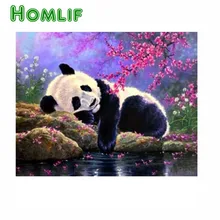 Алмазная живопись "Панда" алмазная живопись 5D «сделай сам» на заказ фото светлые Амстердам значок с вышивкой в виде ромба полная квадратная ручка коробка «Хэллоуин»