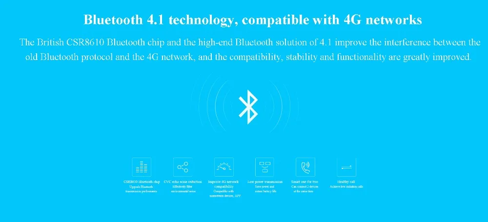 Xiao mi Bluetooth наушники гарнитура Молодежная версия Беспроводные Bluetooth 4,1 наушники Xiaomi mi молодых громкой связи