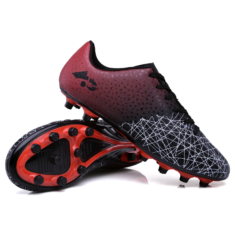 

Sufei Football Boots Men Superfly Soccer Shoes FG Kids Children Outdoor Cheap Cleats Sneakers Trainers Big Size