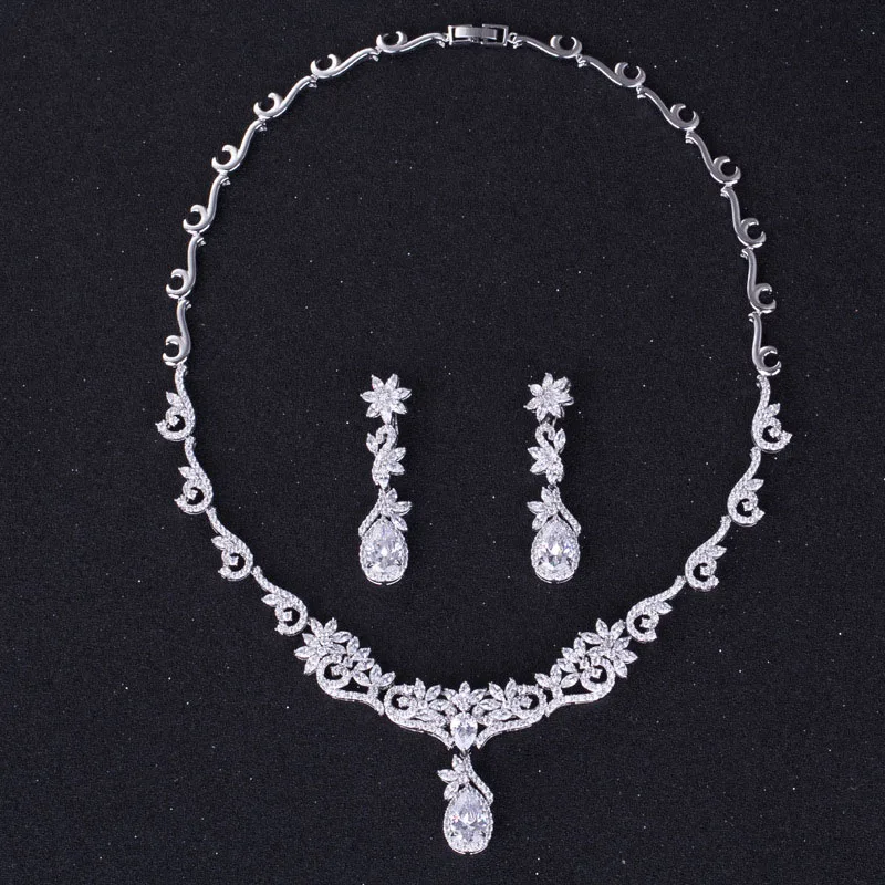 

2016 Summer Fashion Wedding Jewelry Sets Necklace And Earrings Jewelry Set