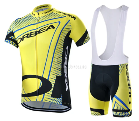 2015 orbea бренд велосипед джерси и шорты bib брюки с гелем pad ropa ciclismo высокое качество